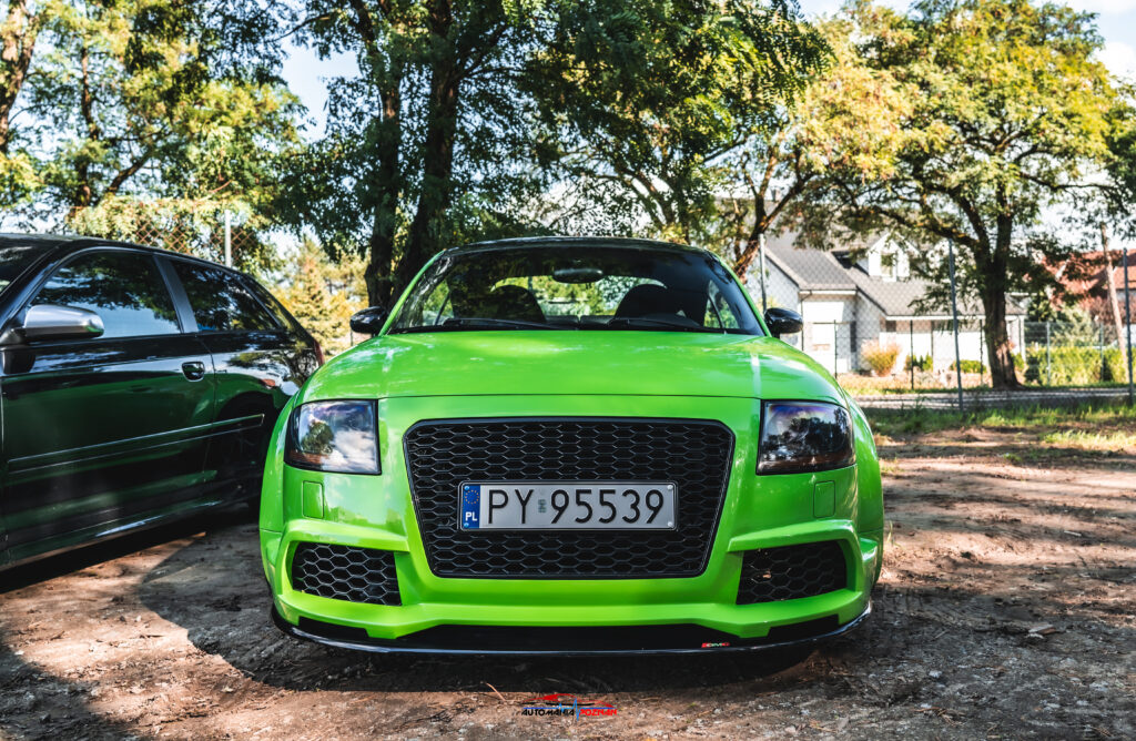 Audi TT 8N DMC Widebodykit - grüner TT auf Autotreffen