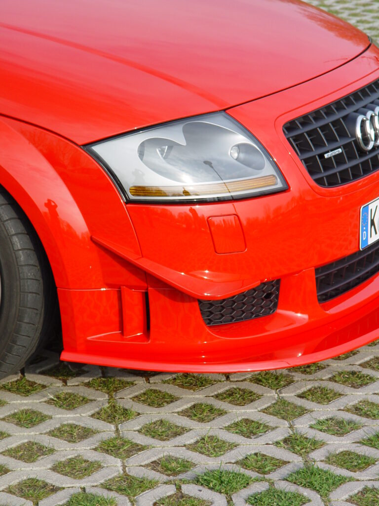 Audi TT 8N DMC DTM Flaps (Canards) roter TT