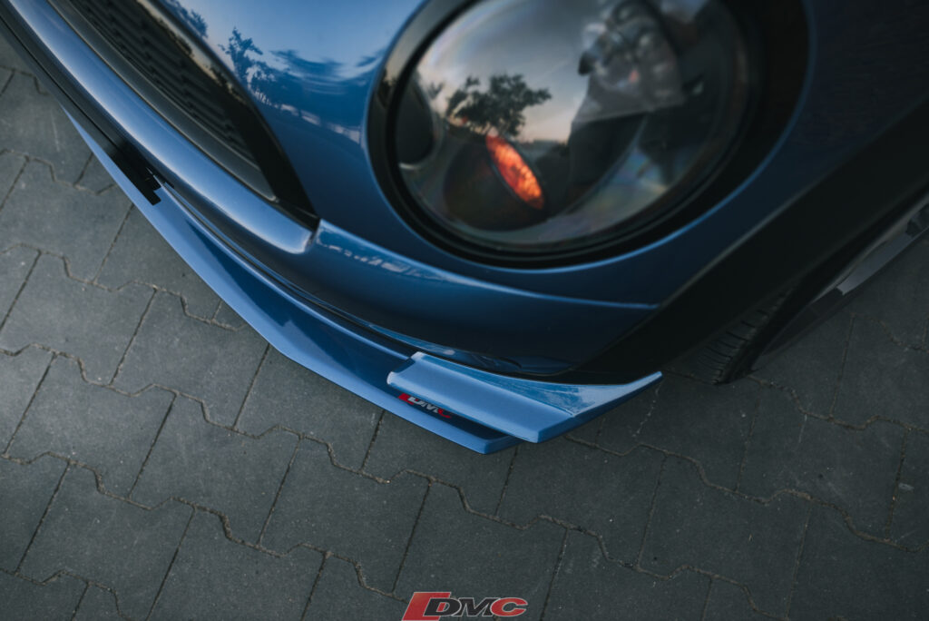 Mini Cooper R56 DTM Wings und Frontspoiler in Detailansicht