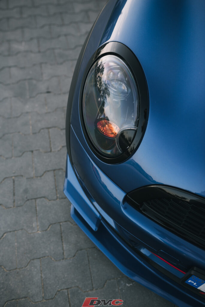 Mini Cooper R56 DTM Wings und Frontspoiler in Detailansicht