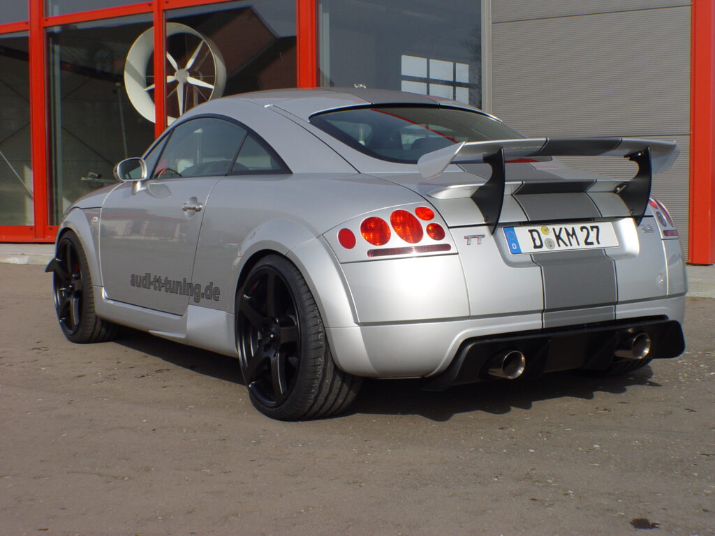 Audi TT 8N DMC Concept Heckspoiler silber TT