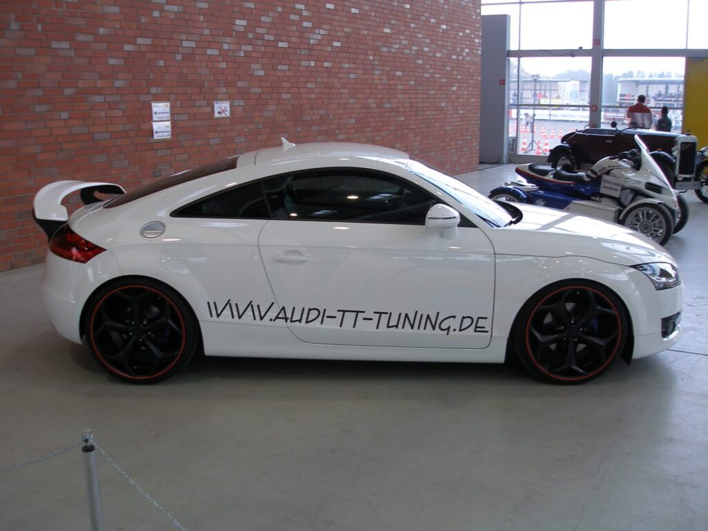 Audi TT 8J DMC Heckspoiler H2 Tuning-Messe
