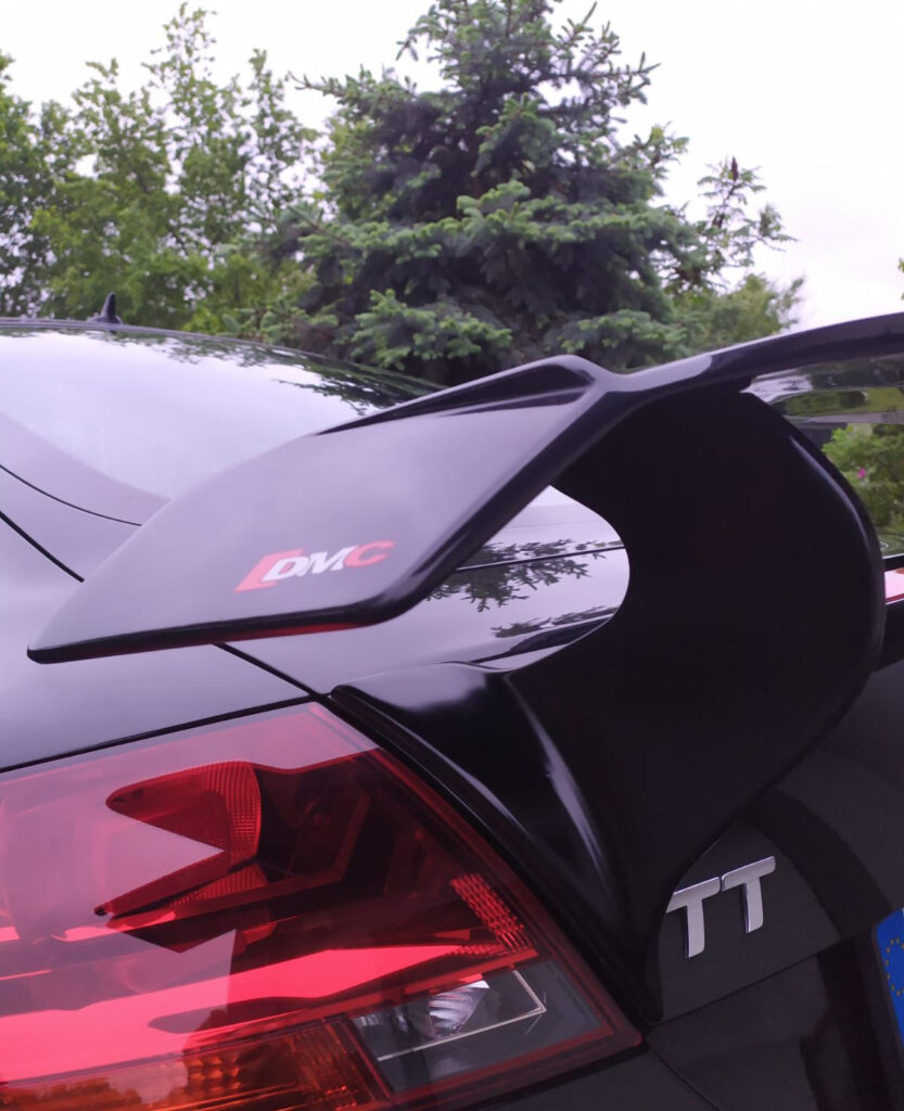 Audi TT 8J DMC Heckspoiler H2 Detailaufnahme