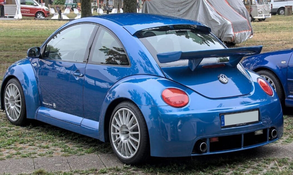 VW New Beetle RSI-Replica Muggianu Turbo - Blauer Beetle RSI