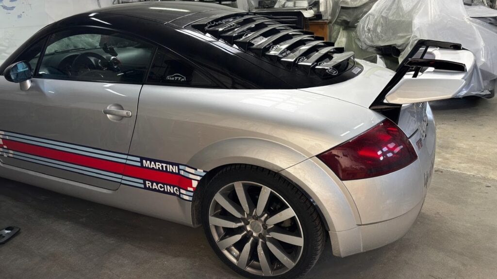 Audi TT 8N DMC Heckspoiler Konzept2 - Kundenauto nach der Montage