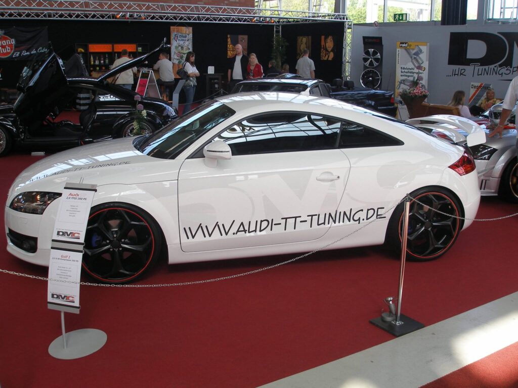 Audi TT 8J DMC Heckspoiler H2 auf der Tuning-Messe in Husum