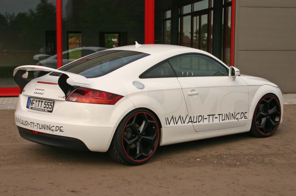 Audi TT 8J DMC Heckspoiler H2 Tuning-Messe