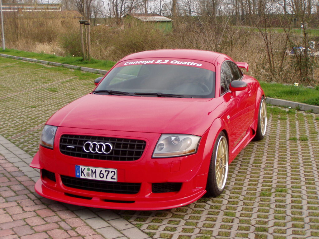 Audi TT 8N DMC Frontspoiler roter TT
