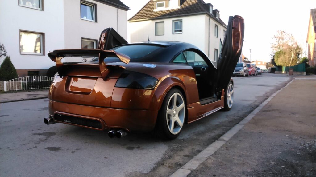 Audi TT 8N DMC Concept Heckspoiler brauner TT